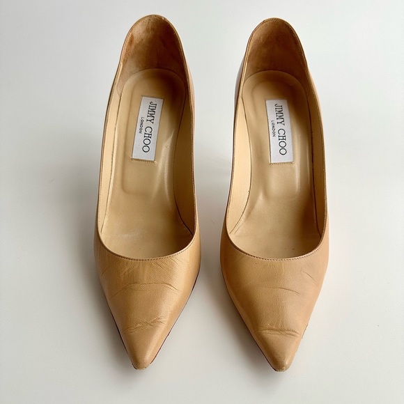 Jimmy Choo Tan Heels - Picture 3 of 13